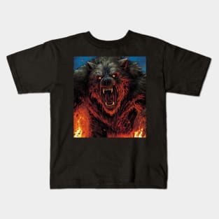 Diablo Druid Werebear Kids T-Shirt